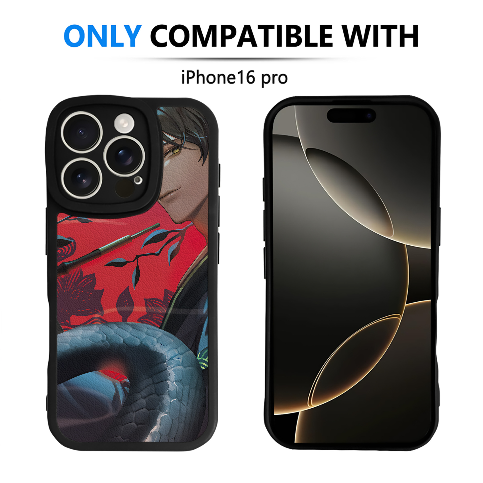 （画像用） ハイキュー!! Haikyu!! 【iPhone 16シリーズ対応】シリコンスマホケース（レザー調） 材質：シリコン